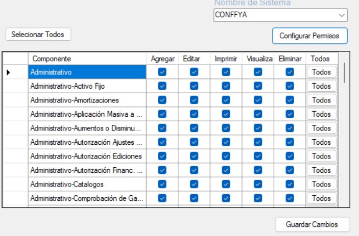 Control de Usuarios