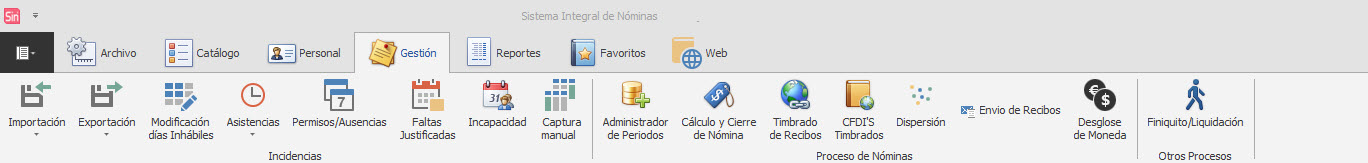 Gestión de Nomina